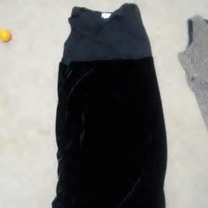 Black Maternity Dress